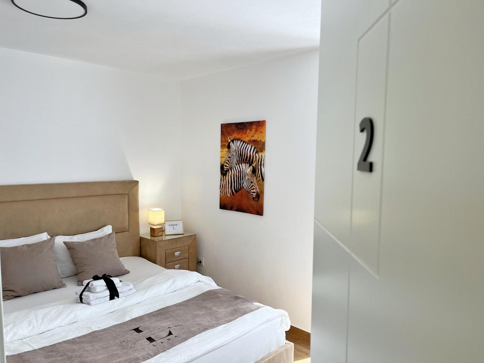 Lana Apartmani Bar Kültér fotó